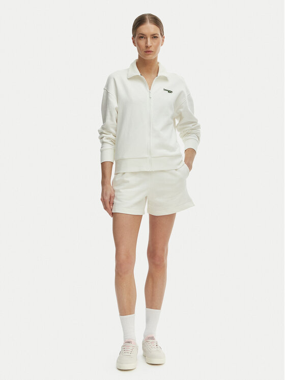 Lacoste Lacoste Bluza SF0040 Écru Relaxed Fit