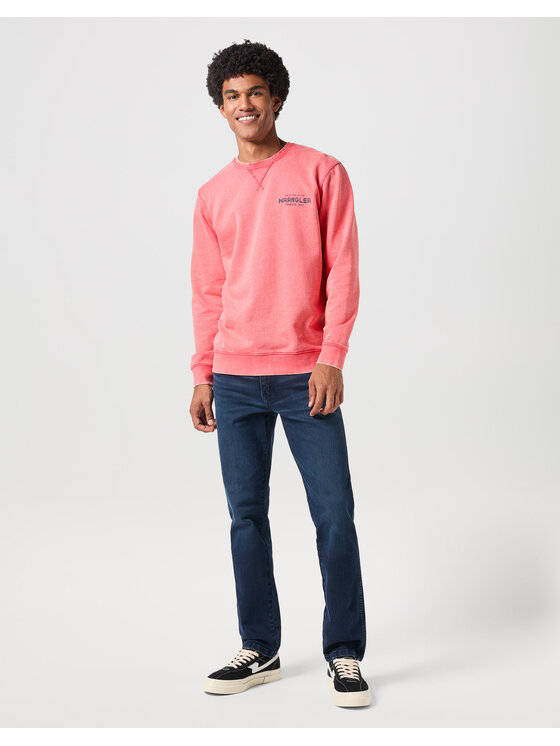 Wrangler Wrangler Jeansy TEXAS SLIM Czarny Straight Leg