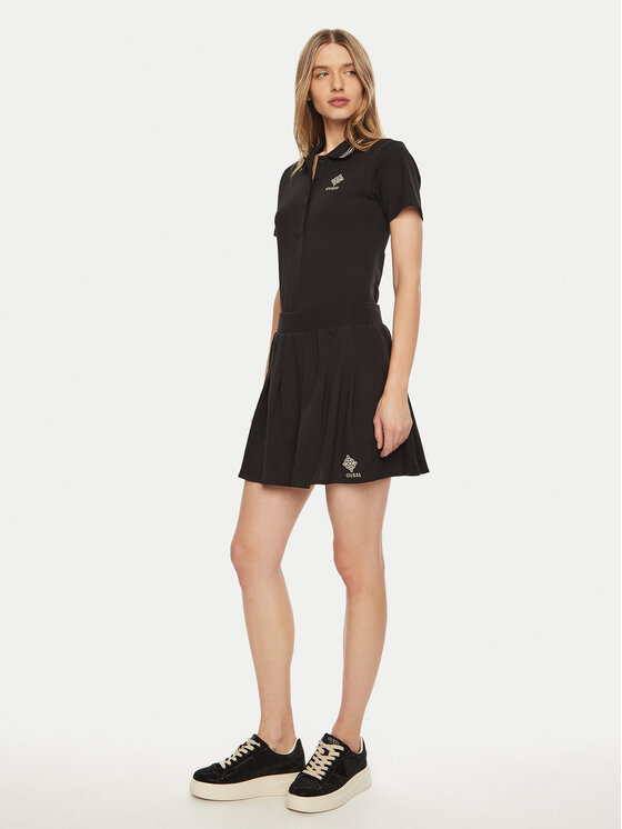 Guess Guess Fustă mini V5RD00 KCOK1 Maro Regular Fit
