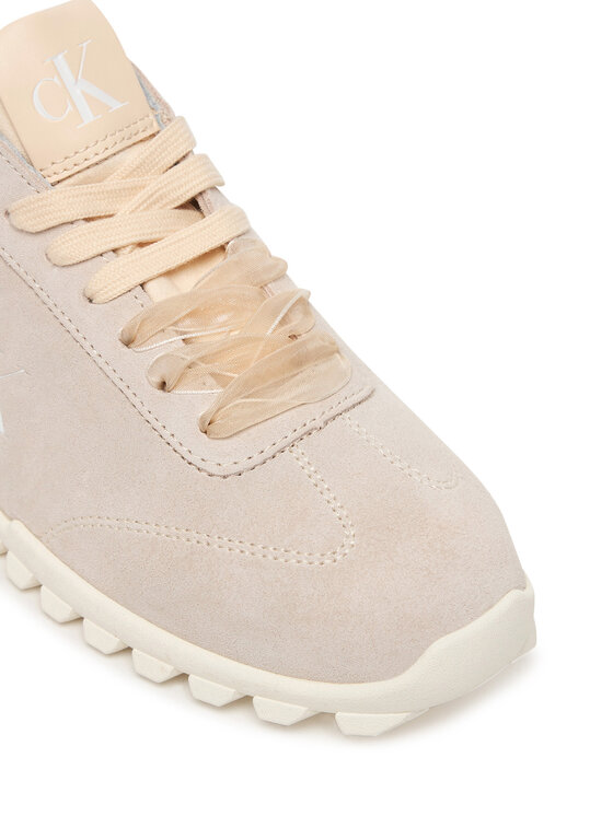 Calvin Klein Calvin Klein Sneakers Low Profile Run MG Sue HW0HW03150 Beige