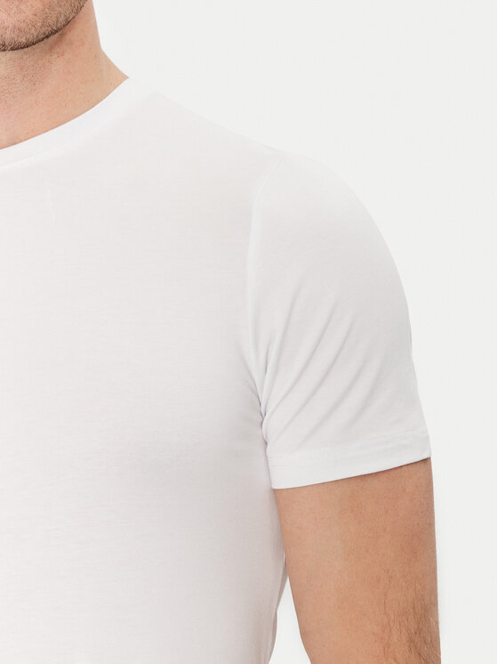 Resteröds Resteröds Комплект футболок 27040 2 Білий Slim Fit