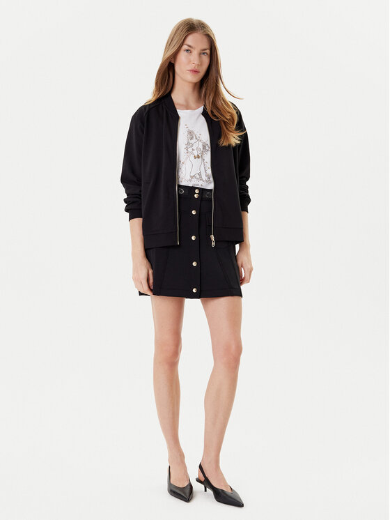 Liu Jo Liu Jo Sukně TF5092 J4616 Černá Regular Fit