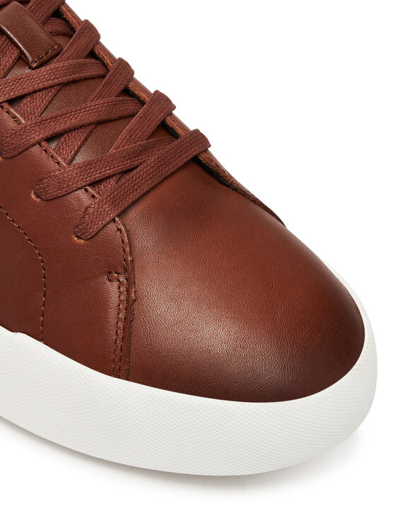 Tommy Hilfiger Tommy Hilfiger Sportcipők Th Court Core Cognac FM0FM05729 Barna
