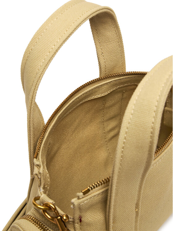 Calvin Klein Calvin Klein Torebka Webbing Strap Canvas Pocket Bag LV04F3464G Beżowy