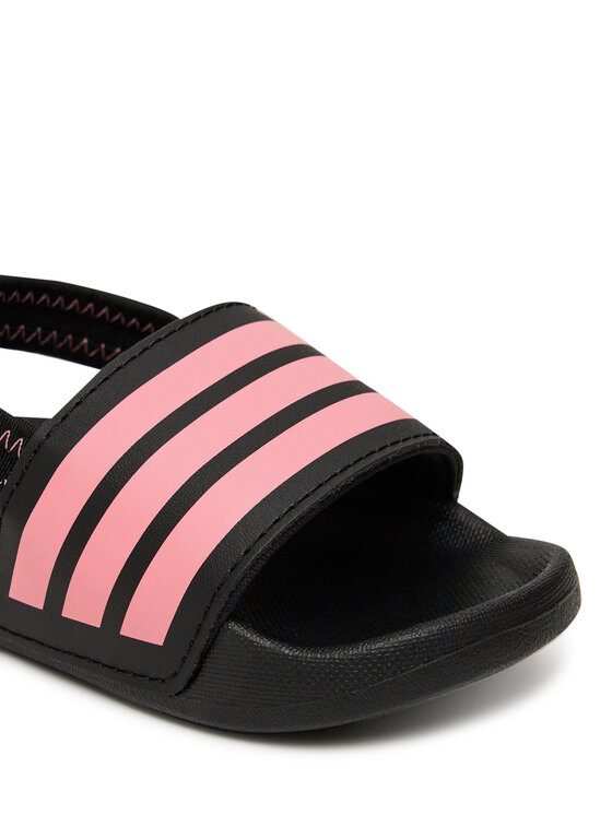 adidas adidas Sandały adilette Estrap JR5325 Czarny