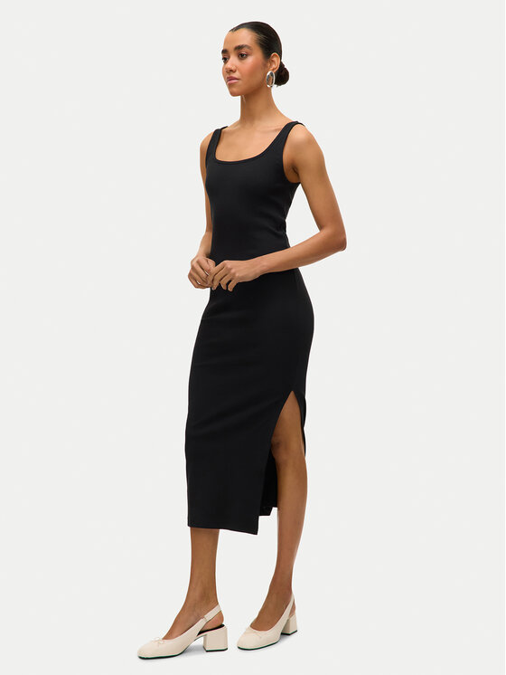 Vero Moda Vero Moda Vsakodnevna obleka Chloe 10325601 Črna Slim Fit
