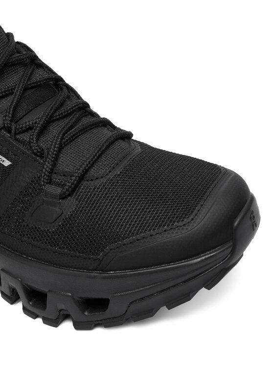 On On Trekkingschuhe Cloudrock Mid Wp 3WF10131043 Schwarz