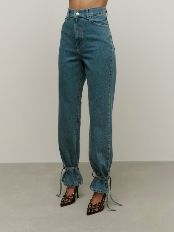 La Mania La Mania Jeansy ETZI 3 Niebieski Classic Fit