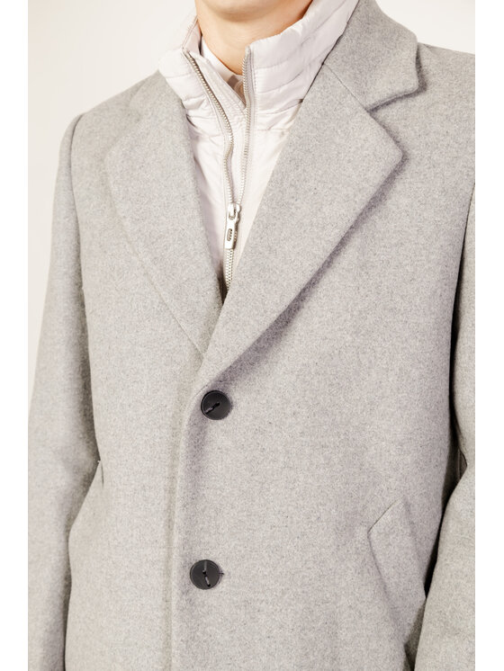 Antony Morato Antony Morato Παλτό RUPERT REGULAR FIT Γκρι Regular Fit