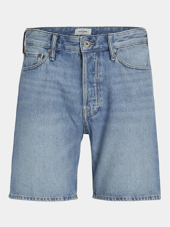 Jack & Jones Jack & Jones Pantaloni scurți de blugi Chris Cooper 12252858 Albastru Relaxed Fit