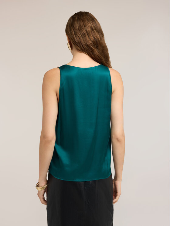 Motivi Motivi Top D012Q100623N024 Turkusowy Regular Fit