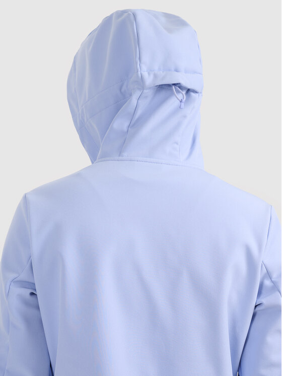 4F 4F Kurtka przejściowa MIDSHOP TEXTILE Niebieski Slim Fit
