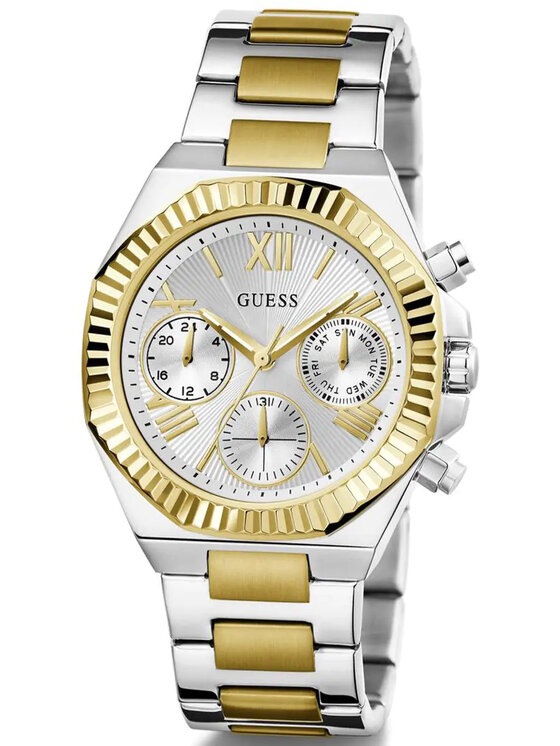 Guess Guess Hodinky GW0769L3 Strieborná