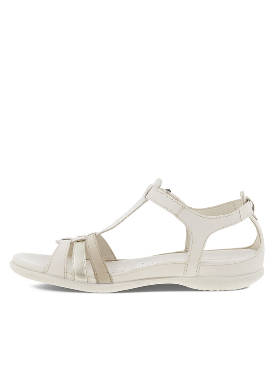 ECCO ECCO Sandále Flash T-Strap Sandal 24087360729 Béžová