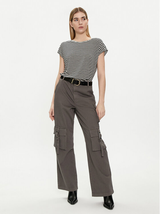 Vero Moda Vero Moda T-särk Ava 10284469 Must Regular Fit