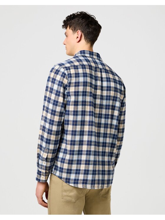 Wrangler Wrangler Camicia 1 PKT SHIRT Multicolore Regular Fit