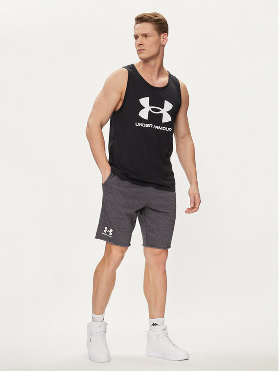 Under Armour Under Armour Športové kraťasy Ua Rival Terry Short 1361631-025 Sivá Regular Fit