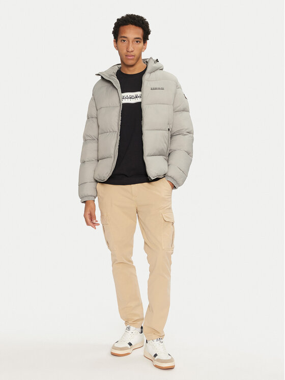 Napapijri Napapijri Winterjacke A-Suomi NP0A4GJE Grau Regular Fit