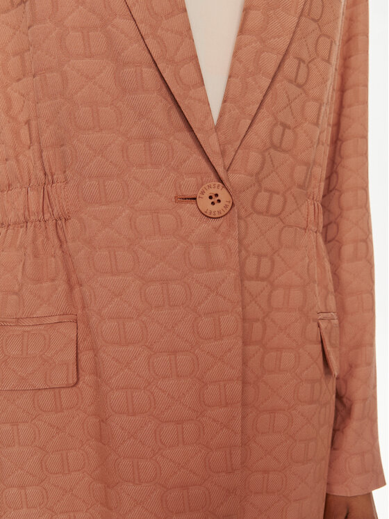 TWINSET TWINSET Švarkas 241TT2240 Oranžinė Regular Fit