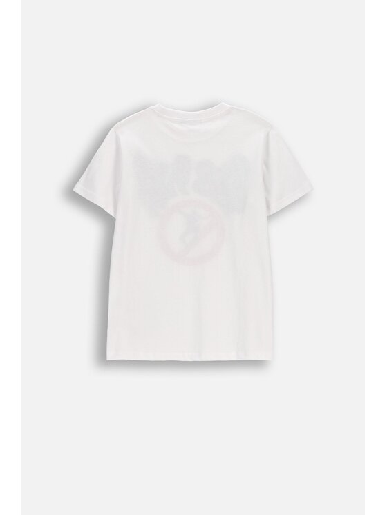 Coccodrillo Coccodrillo T-Shirt WC6143205VBA-001 Biały Regular Fit
