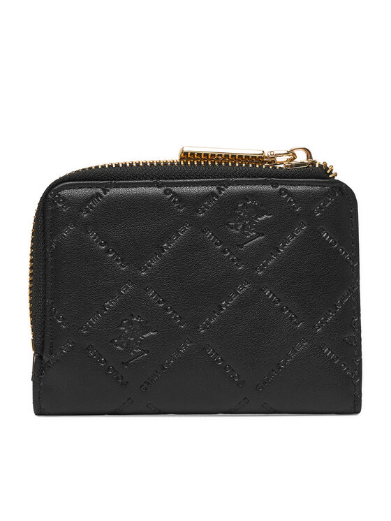 Beverly Hills Polo Club Beverly Hills Polo Club Портфейл CEO-BHPC-W1-008-AW25 Черен