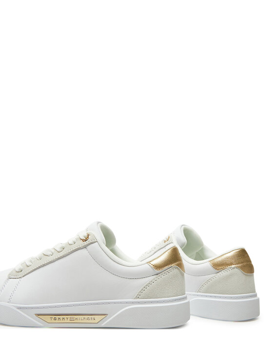 Tommy Hilfiger Tommy Hilfiger Sneakersy Chic Court Sneaker FW0FW08382 Biały
