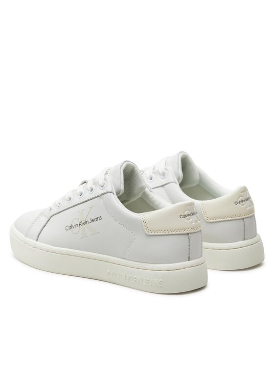 Calvin Klein Jeans Calvin Klein Jeans Sneakers Classic Cupsole Laceup YW0YW01269 Bianco