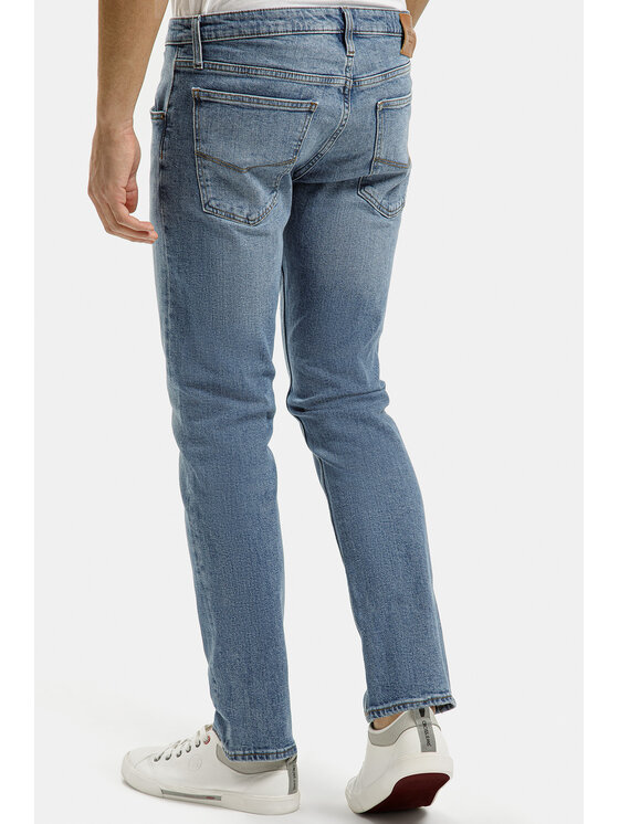 Cross Jeans Cross Jeans Jeansy E 198-098 Niebieski Slim Leg