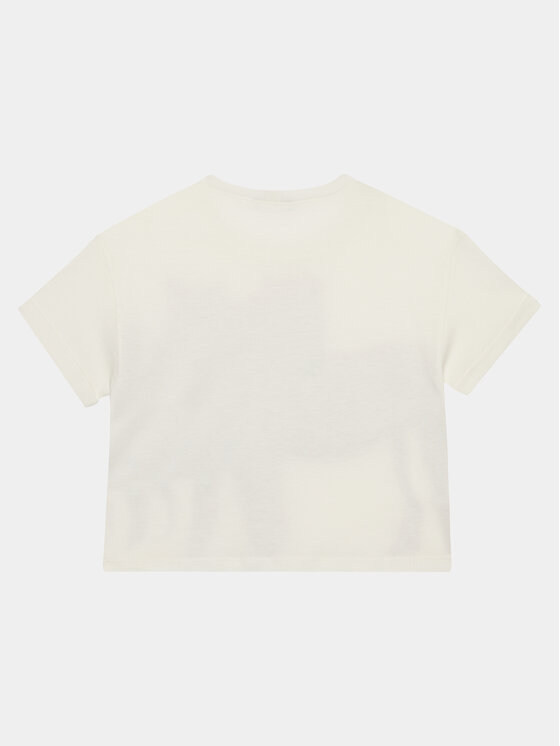 United Colors Of Benetton United Colors Of Benetton Тишърт 3I1XC10HS Екрю Regular Fit