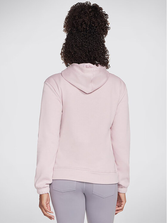 Skechers Skechers Majica dugih rukava La Dreams Pullover Hoodie HD4 Ružičasta Regular Fit