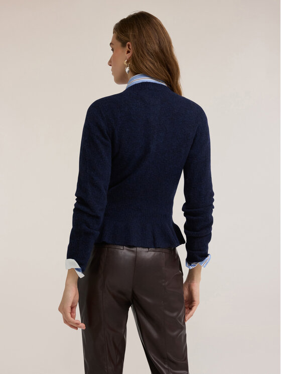 Motivi Motivi Maglione M061W003742N034 Blu Regular Fit