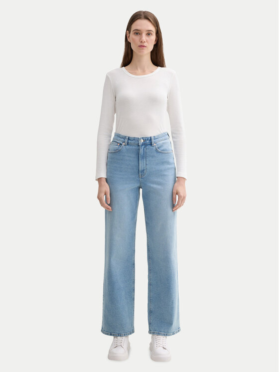 Tom Tailor Denim Tom Tailor Denim Τζιν 1045942 Μπλε Wide Leg