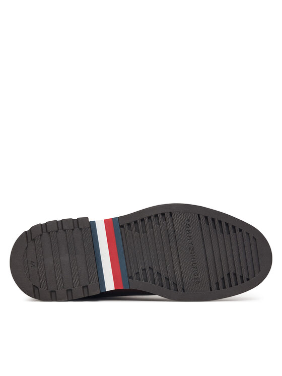 Tommy Hilfiger Tommy Hilfiger Боти тип челси Corporate Casual Lth Chelsea FM0FM05966 Кафяв