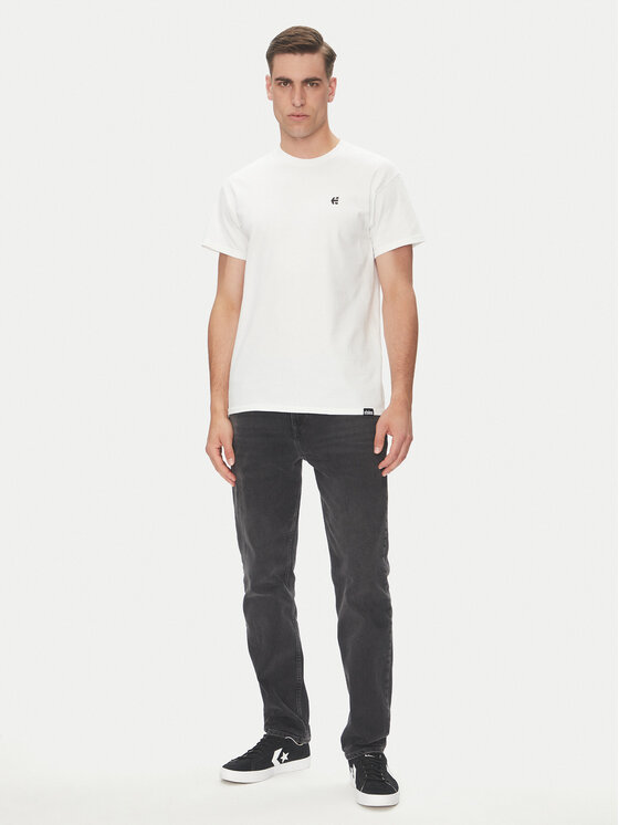 Etnies Etnies T-Shirt Team Emroidery 4130003738 Biały Regular Fit