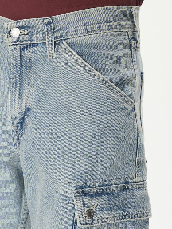 Levi's® Levi's® Džínsové šortky 478™ 001GU-0004 Modrá Baggy Fit
