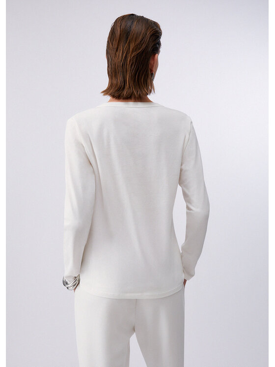 Liu Jo Liu Jo T-shirt TA6053JS003P9289 Bianco Regular Fit