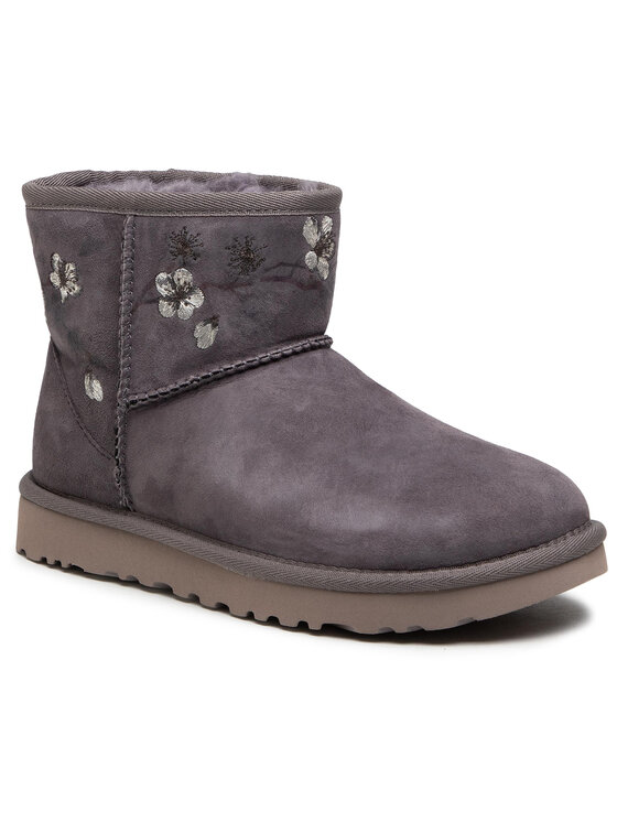 Ugg Ugg Апрески W Classic Mini Blossom 1117317 Сив