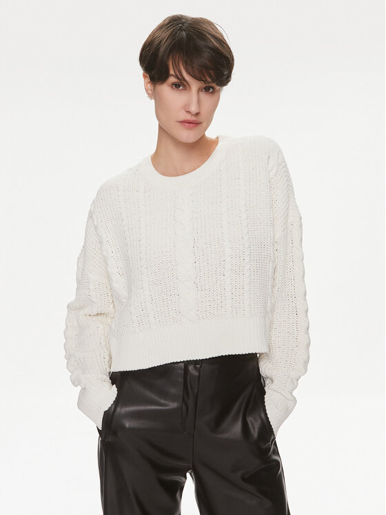 Női Sweater ONLY, Méret: M, Fehér, Malena 15309262