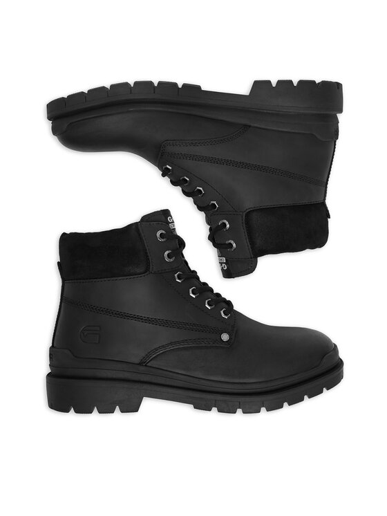 G-Star Raw G-Star Raw Schnürschuhe CEO-BLAKE-02 MI08 Schwarz