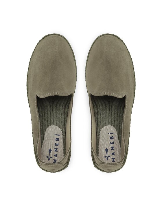 Manebi Manebi Espadrilky Flat Espadrilles R 4.7 C0 Khaki