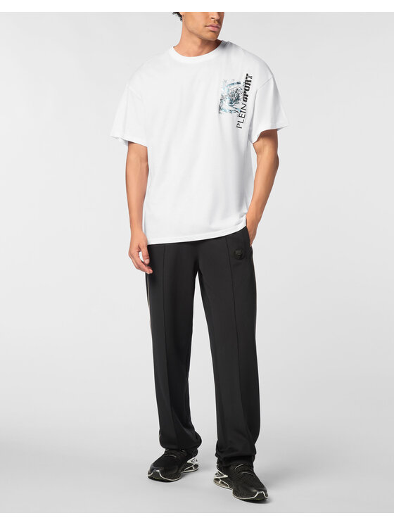 Plein Sport Plein Sport T-shirt 24063 Bianco Regular Fit