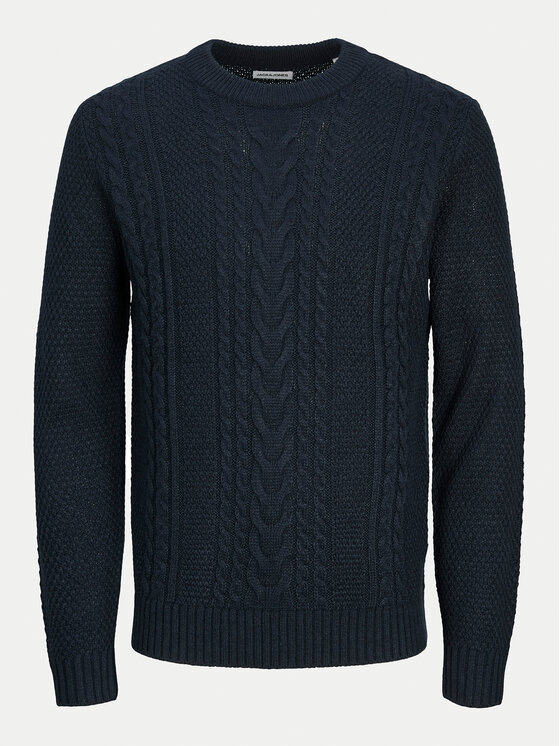 Jack&Jones Jack&Jones Sweater Craig 12258480 Sötétkék Regular Fit