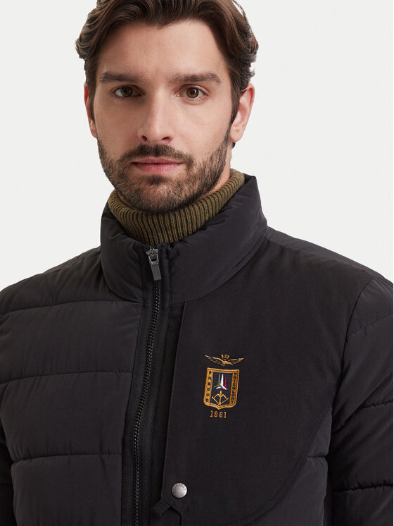 Aeronautica Militare Aeronautica Militare Winterjacke 262AB3074UCT04358 Schwarz Regular Fit