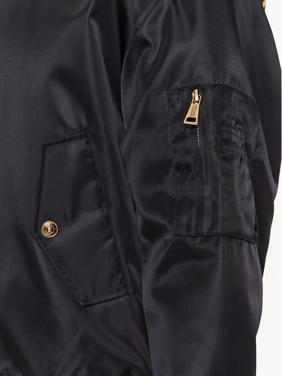 Versace Jeans Couture Versace Jeans Couture Μπόμπερ μπουφάν 74GASD07 Μαύρο Regular Fit