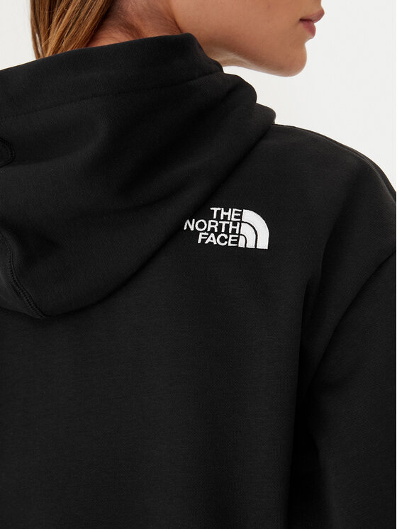 The North Face The North Face Felpa ESSENTIAL CROP HOODIE Nero Cropp Fit