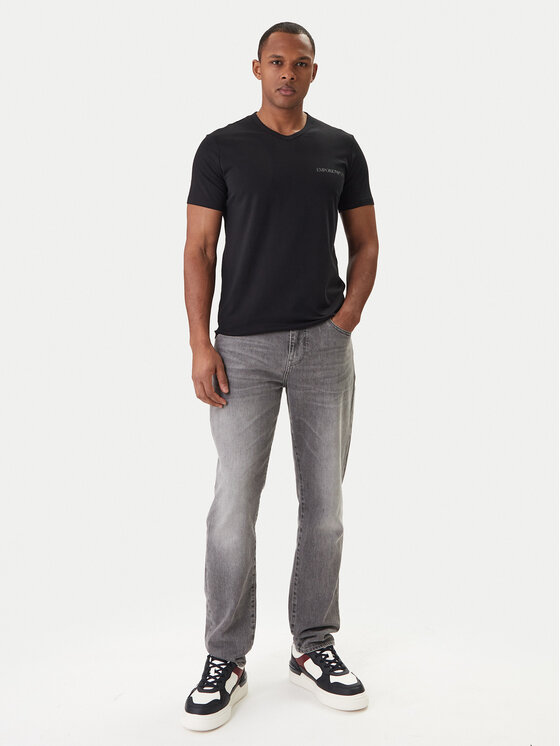 Emporio Armani Underwear Emporio Armani Underwear T-Shirt-Set EM000392 AF10779 MC005 Schwarz Regular Fit