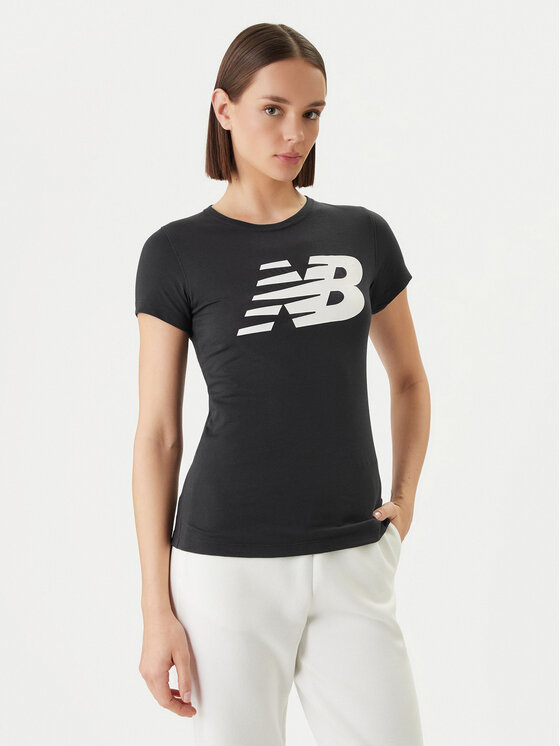 New Balance New Balance T-Shirt Classic Flying Nb Graphic Tee WT03816 Szary Athletic Fit