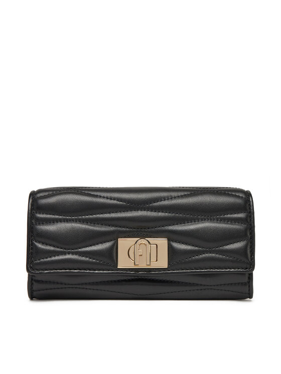 Furla Portafoglio grande da donna 1927 PCV0ACO BX3221 O6000 Nero, taglia : 00