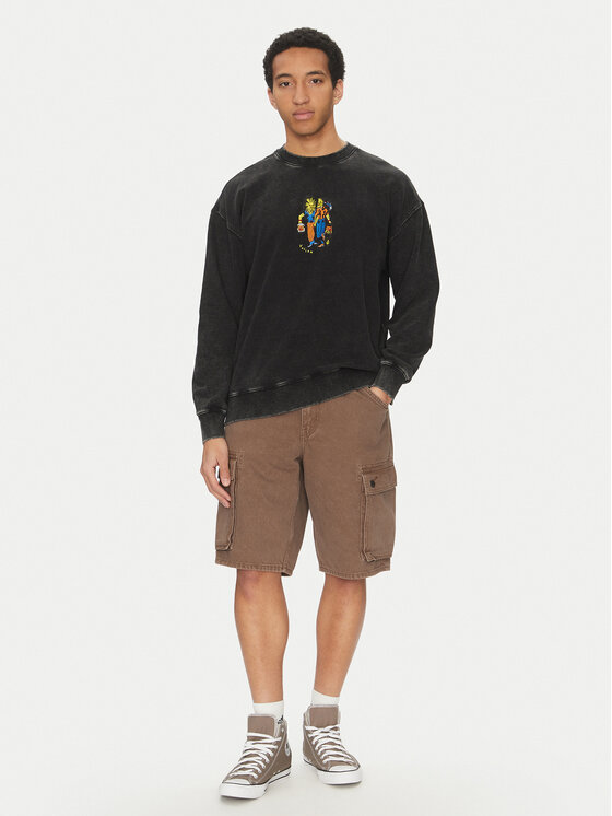 Volcom Volcom Суитшърт Bob Mollema A4612504 Сив Loose Fit