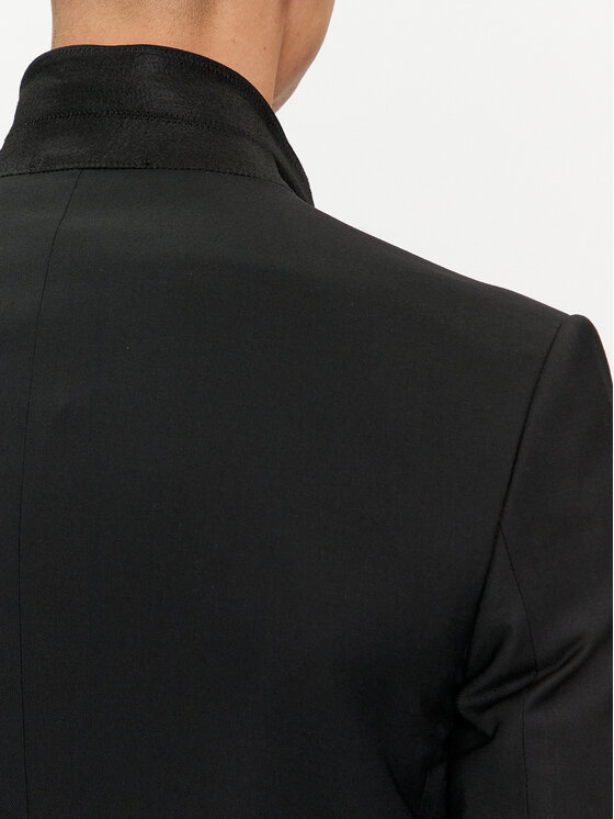 Jack & Jones Jack & Jones Oblek Solaris 12148166 Čierna Super Slim Fit